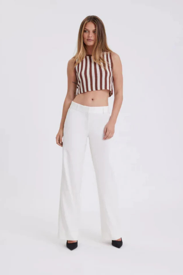 DENAFV 769 - CREAM WHITE LINEN - LONG