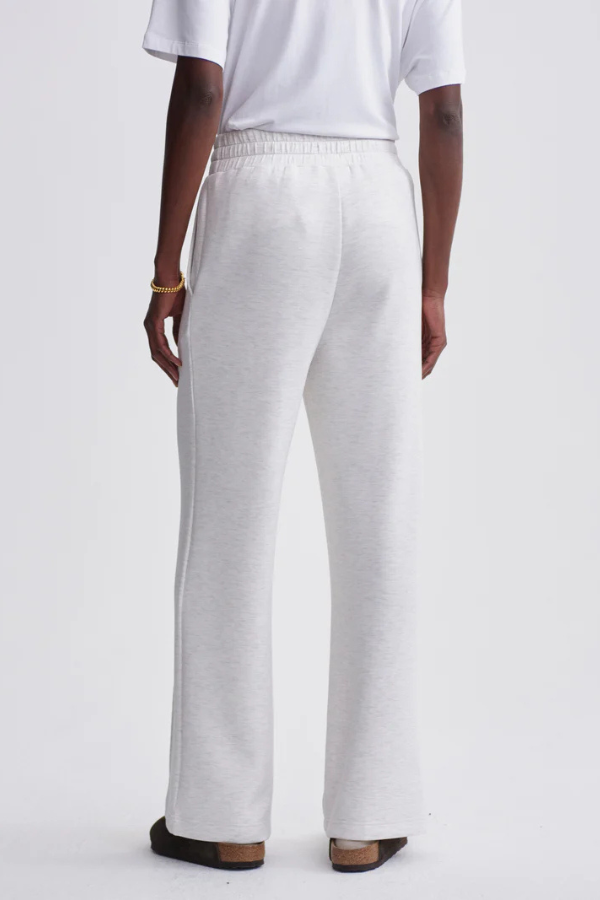 THE WIDE LEG PANT 30 - IVORY MARL