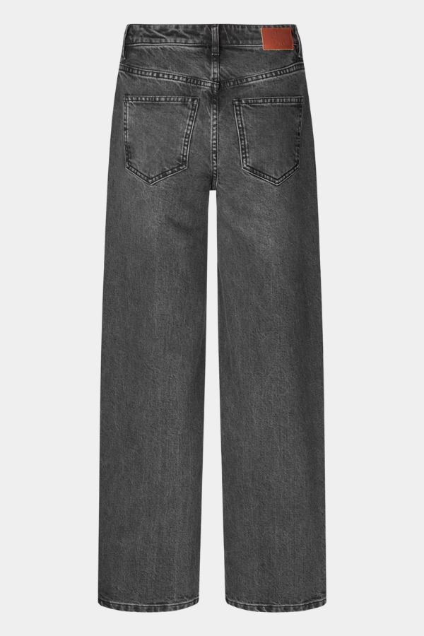 BILLIEFV 768 BLENDED - WORN-IN BLACK DENIM - REGULAR