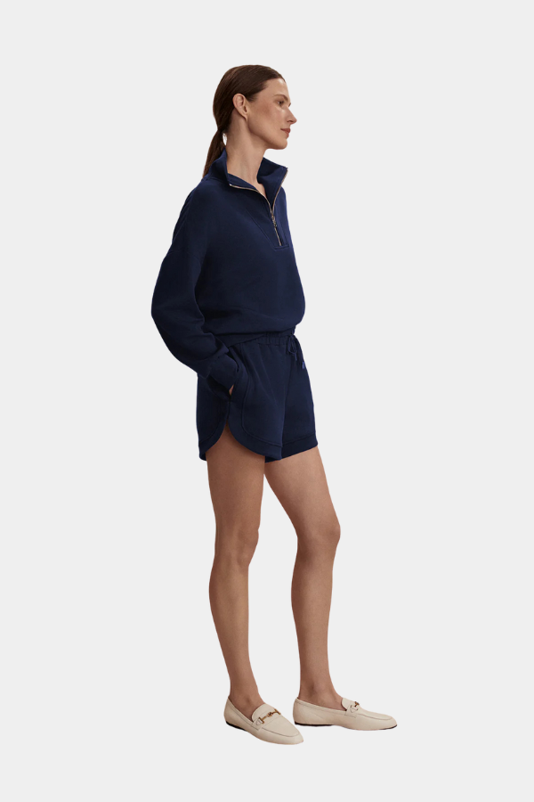 OLLIE HIGH RISE SHORT 3.5 - NAVY