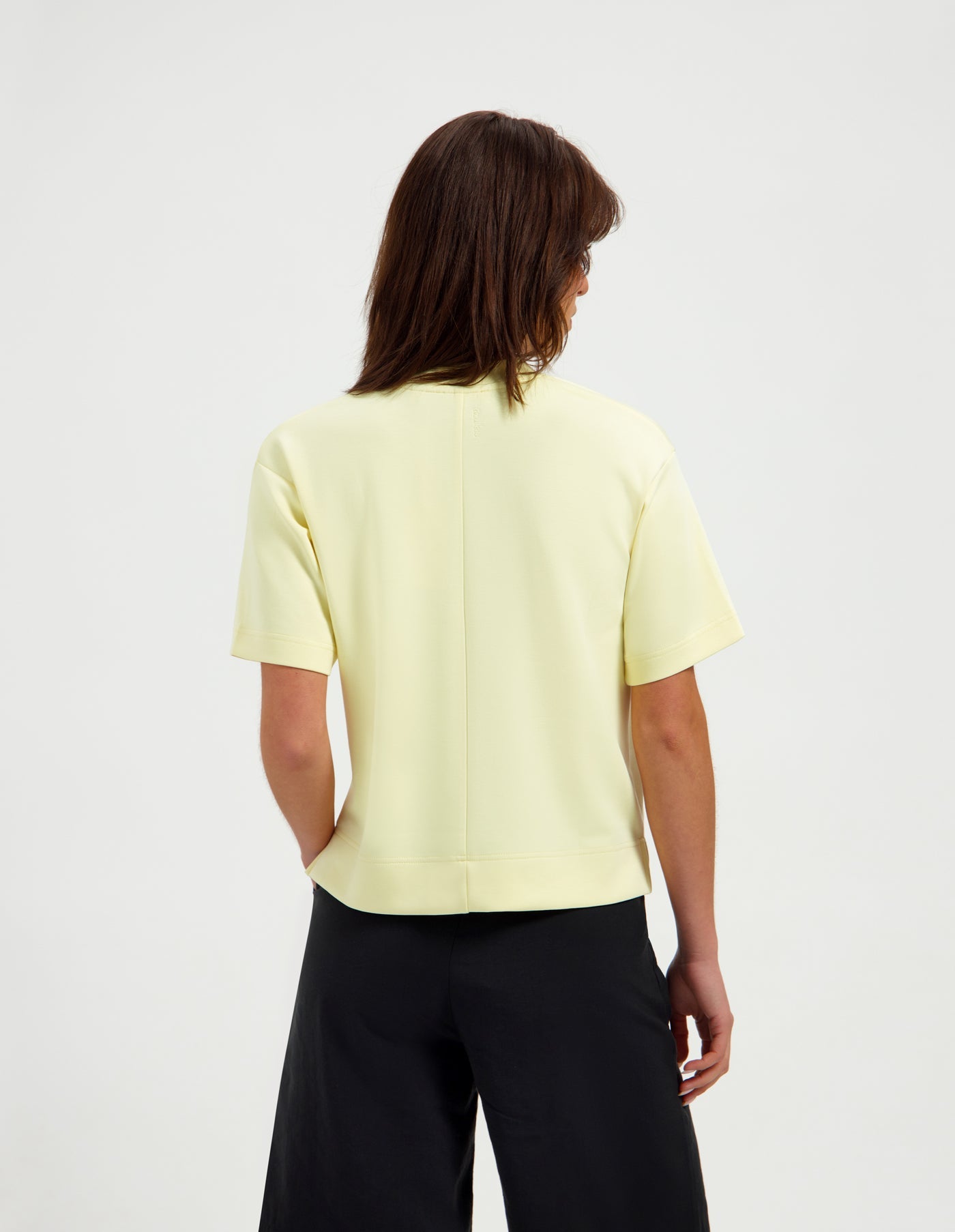 RAE T-SHIRT - PASTEL YELLOW