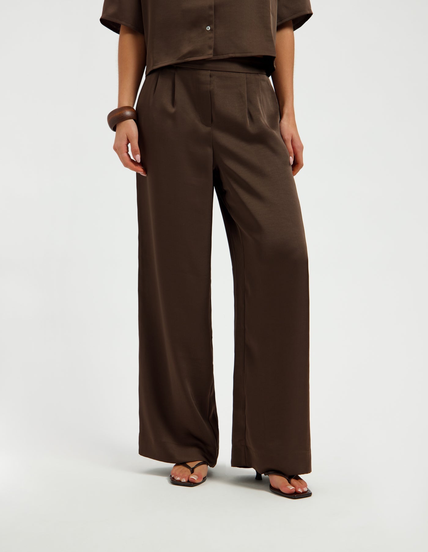 STEFANI PANTS - GANACHE