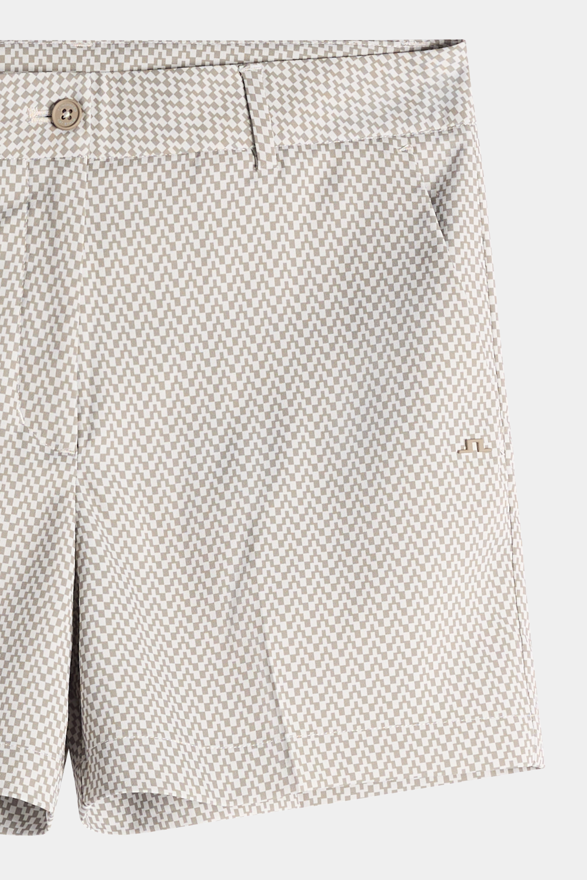 GWEN PRINTED SHORTS - BRIDGE STACK BRINDLE