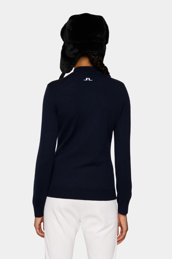 MIRACLE KNITTED SWEATER - JL NAVY