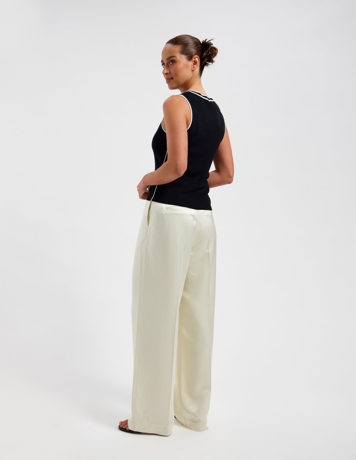 LISE - BLACK/IVORY