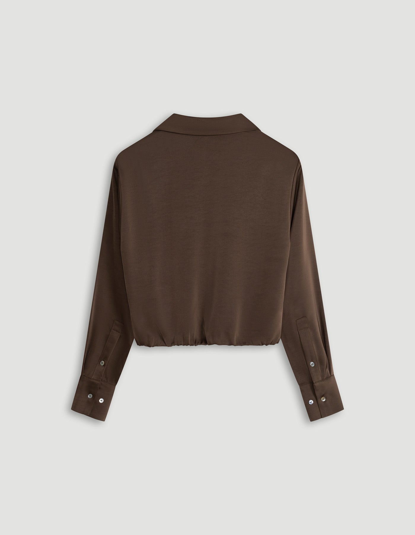 MIRANDA BLOUSE - GANACHE