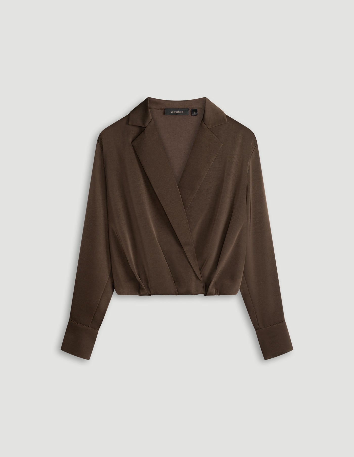 MIRANDA BLOUSE - GANACHE