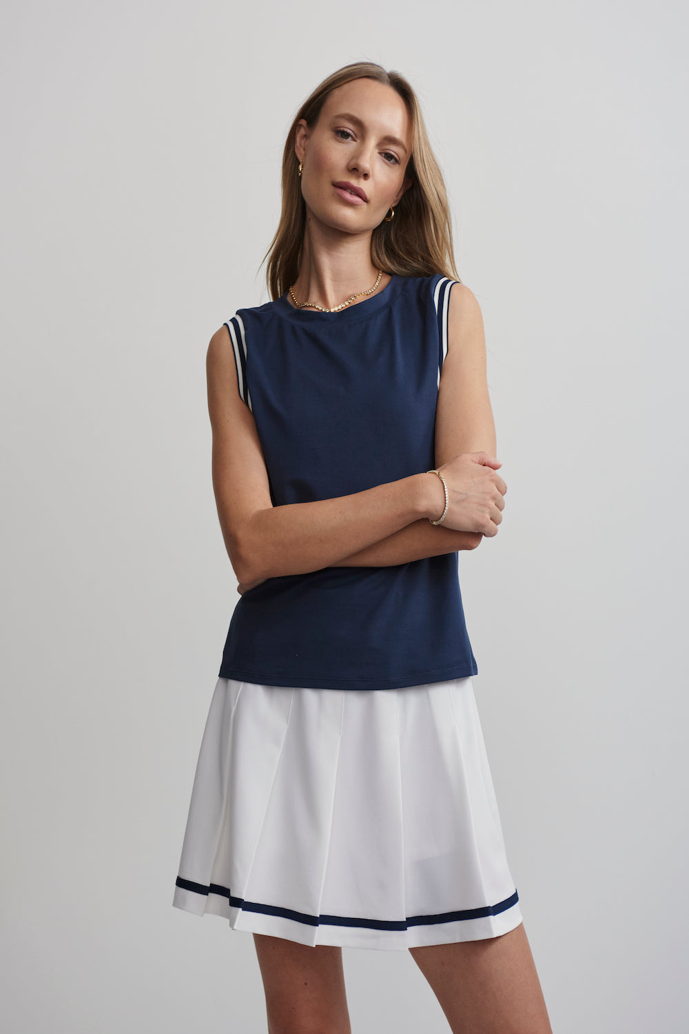 WELLINGS PERFORMANCE TANK - BLUE NIGHTS