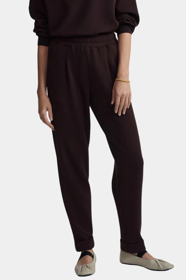 THE ROLLED CUFF PANT 28.5 - COFFEE BEAN