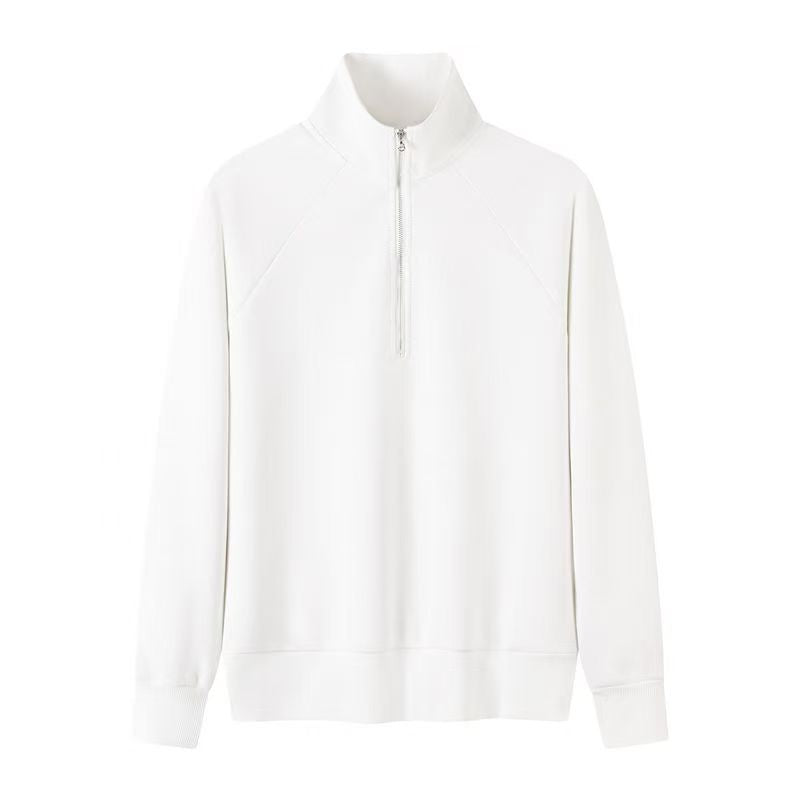 Demi-Zip BLANC