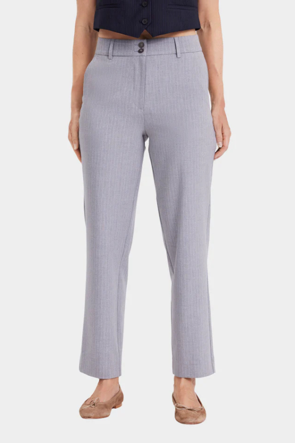 DAPHNEFV 553 - GRS LIGHT GREY PINSTRIPE - REGULAR