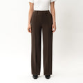 Pantalon décontracté en crêpe