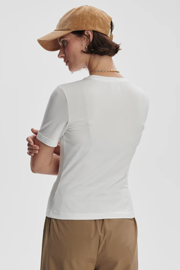 T-shirt Fit BLANC