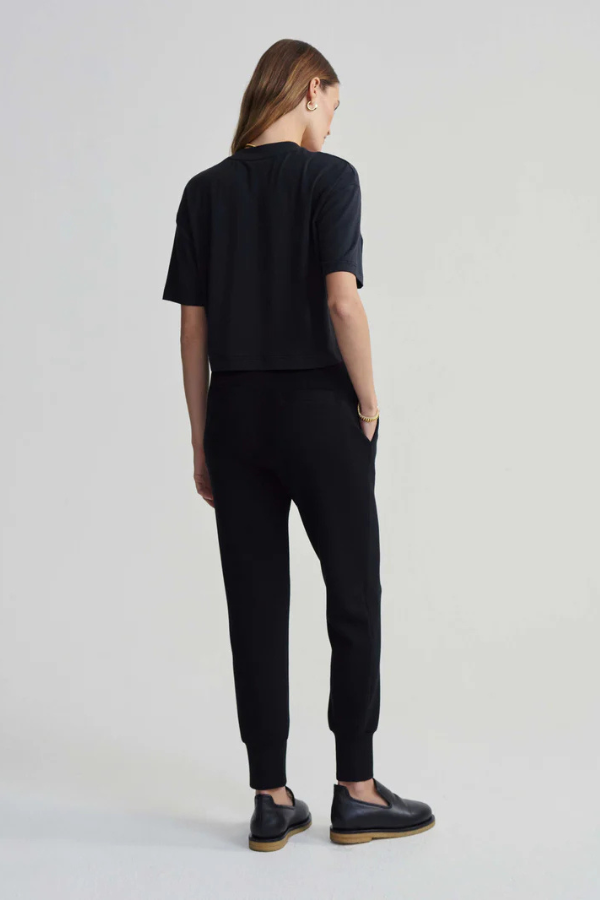 T-shirt Crop NOIRE