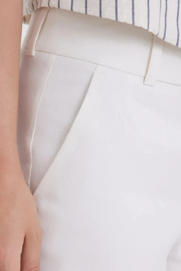 DENAFV 769 - CREAM WHITE LINEN - ANKLE