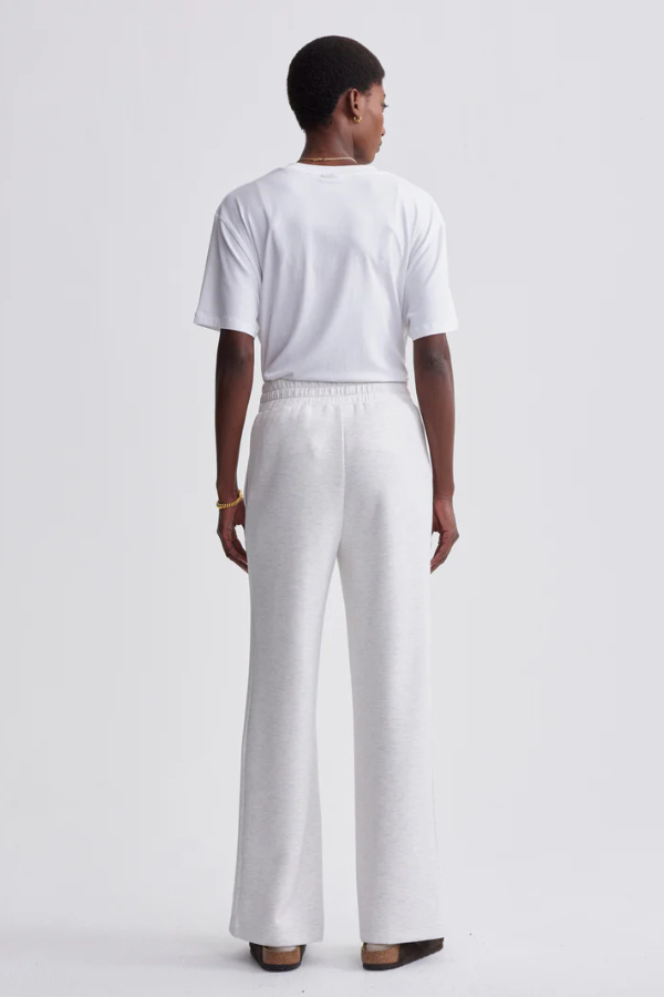THE WIDE LEG PANT 30 - IVORY MARL