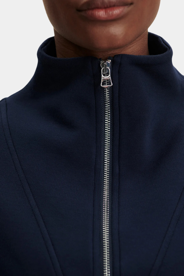 HAWLEY HALF ZIP SWEAT - NAVY