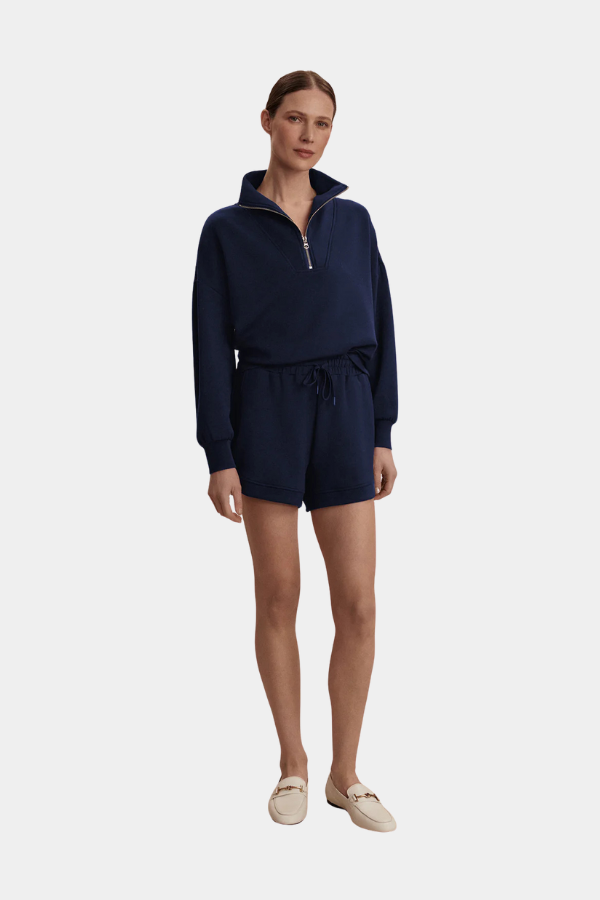 OLLIE HIGH RISE SHORT 3.5 - NAVY