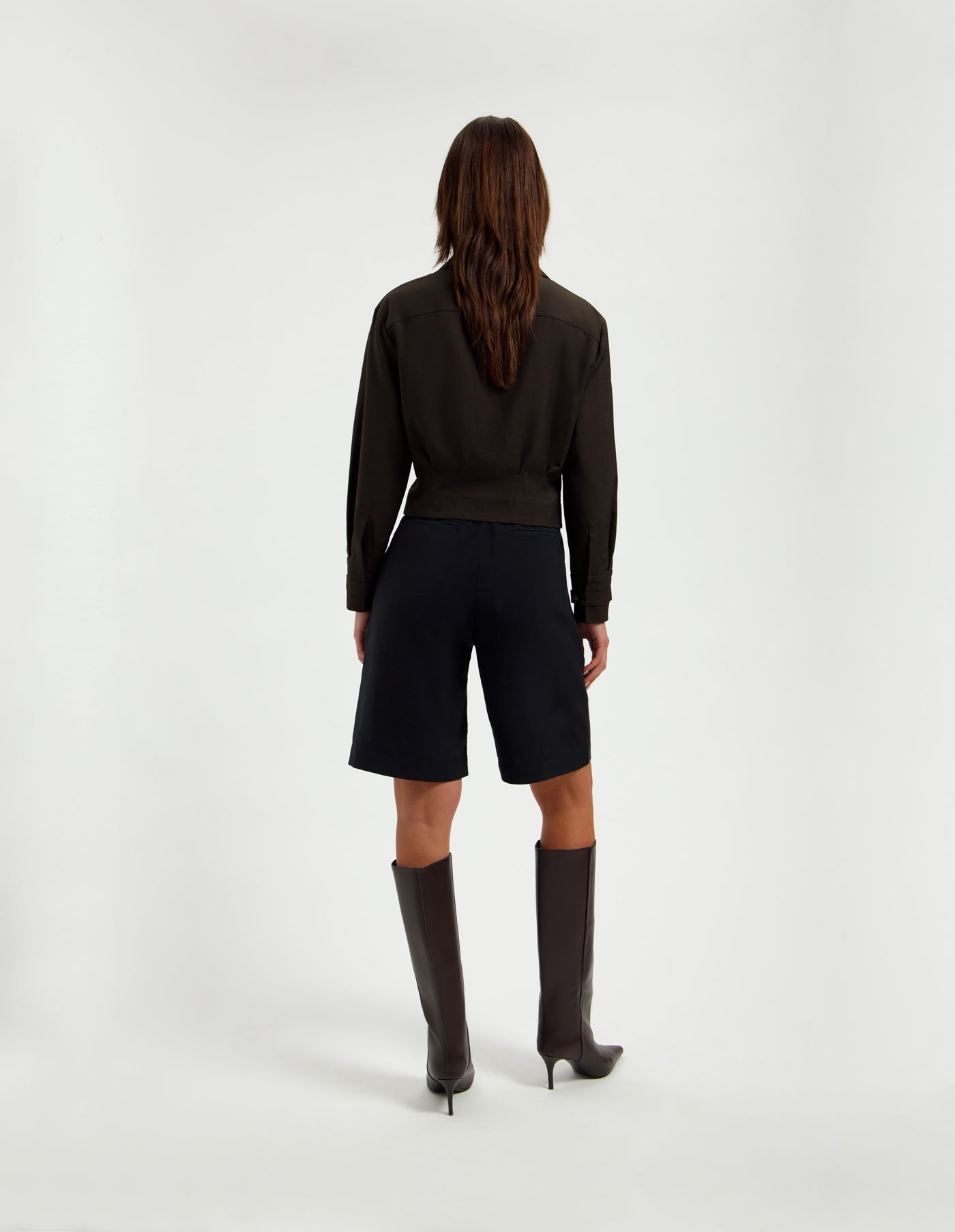 LINA BLOUSE - GANACHE
