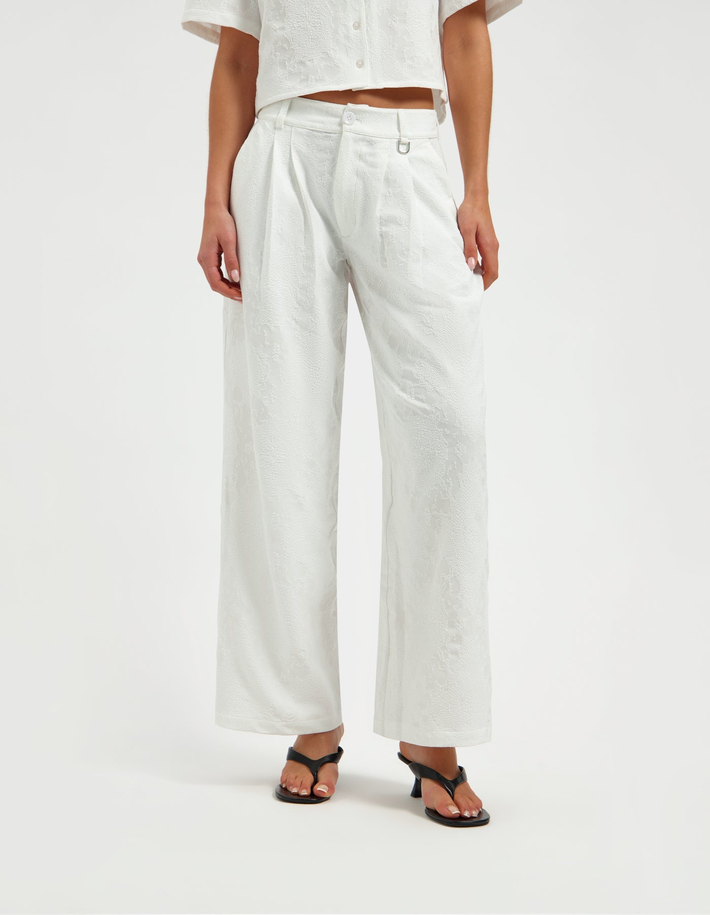 LYANNE PANTS - OFF-WHITE