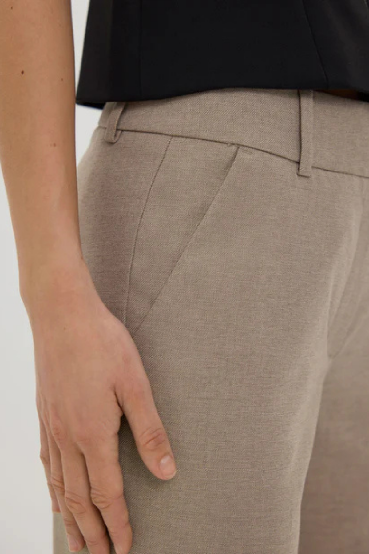 CLARAFV 438 - DARK SAND MELANGE - LONG