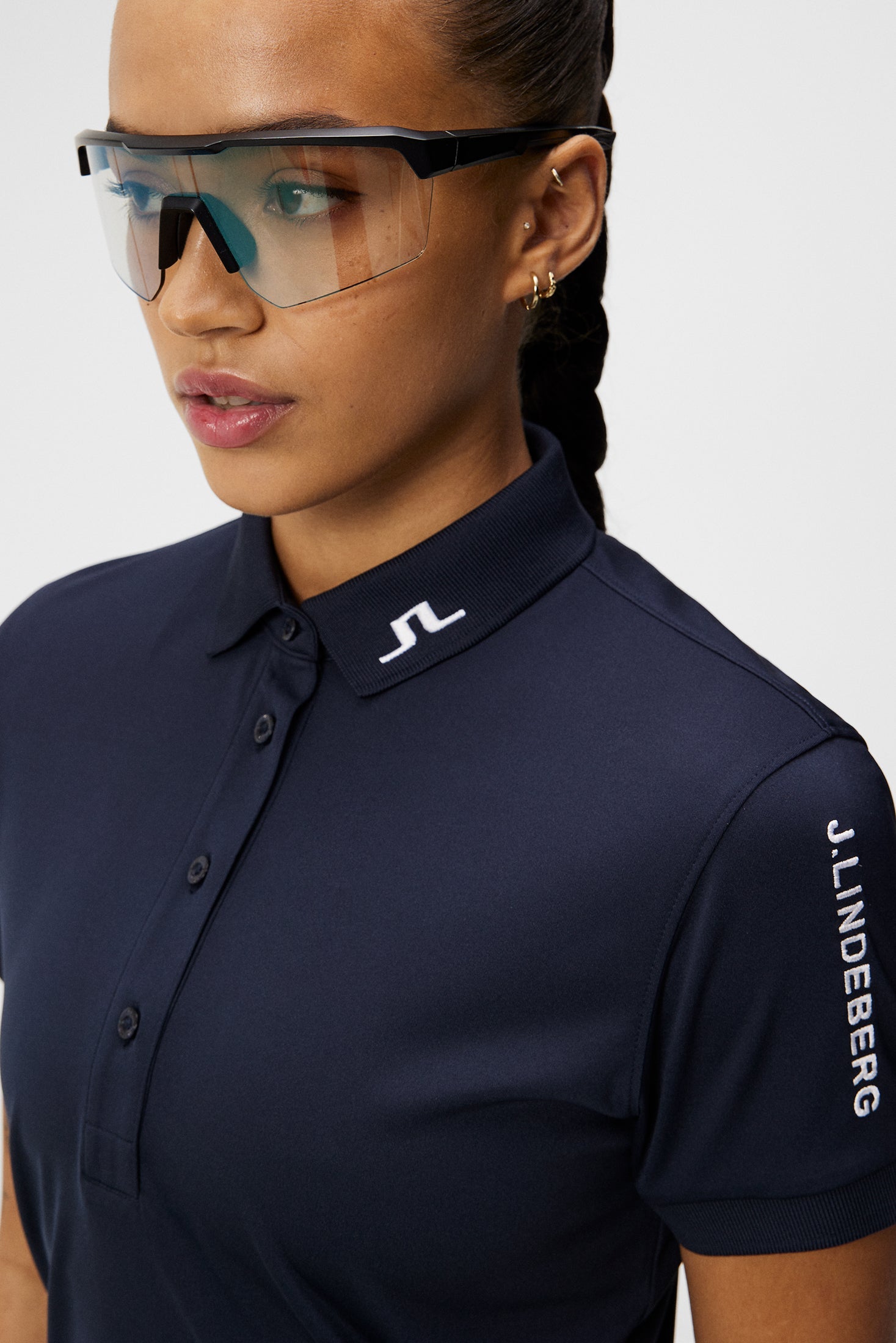 TOUR TECH GOLF POLO - JL NAVY