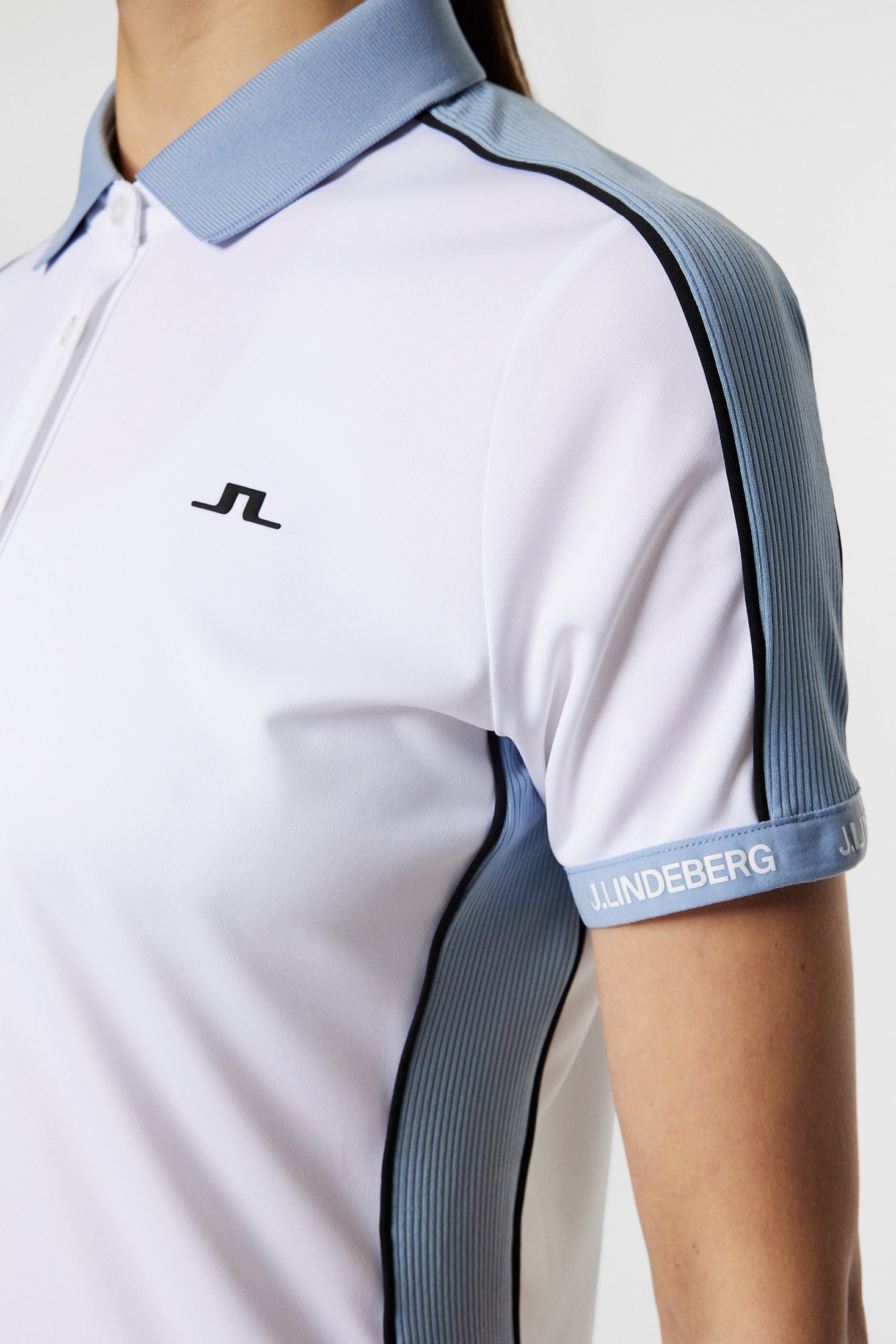 DEMI POLO - WHITE