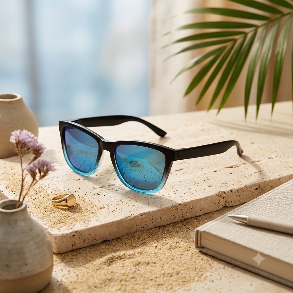 Lunettes de Soleil Noir Onyx