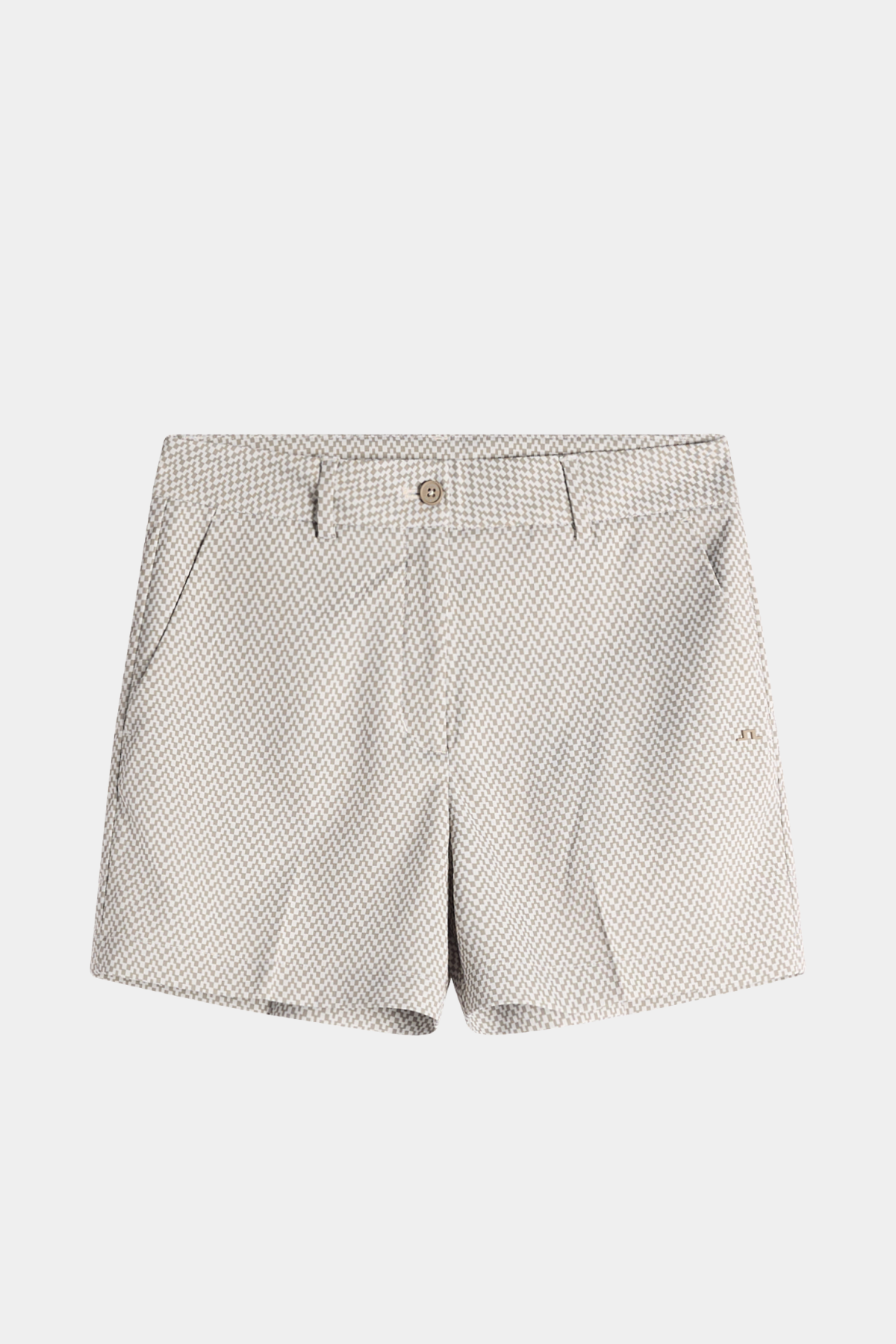 GWEN PRINTED SHORTS - BRIDGE STACK BRINDLE