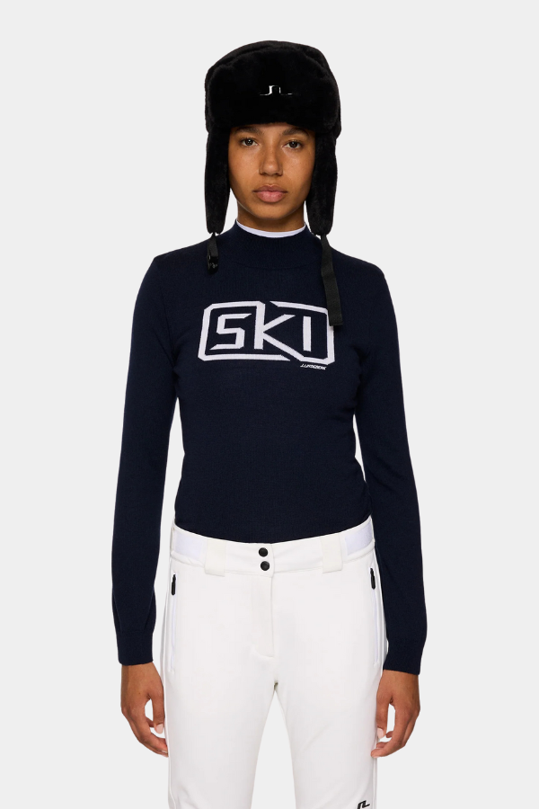 MIRACLE KNITTED SWEATER - JL NAVY