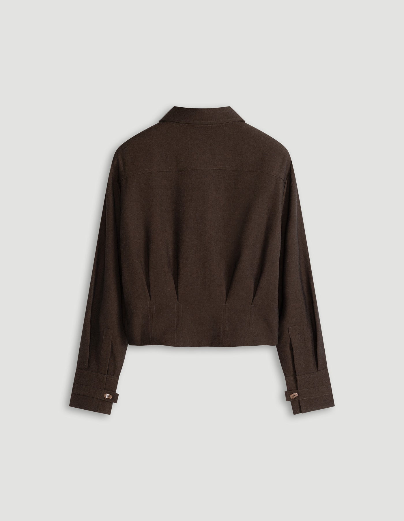 LINA BLOUSE - GANACHE