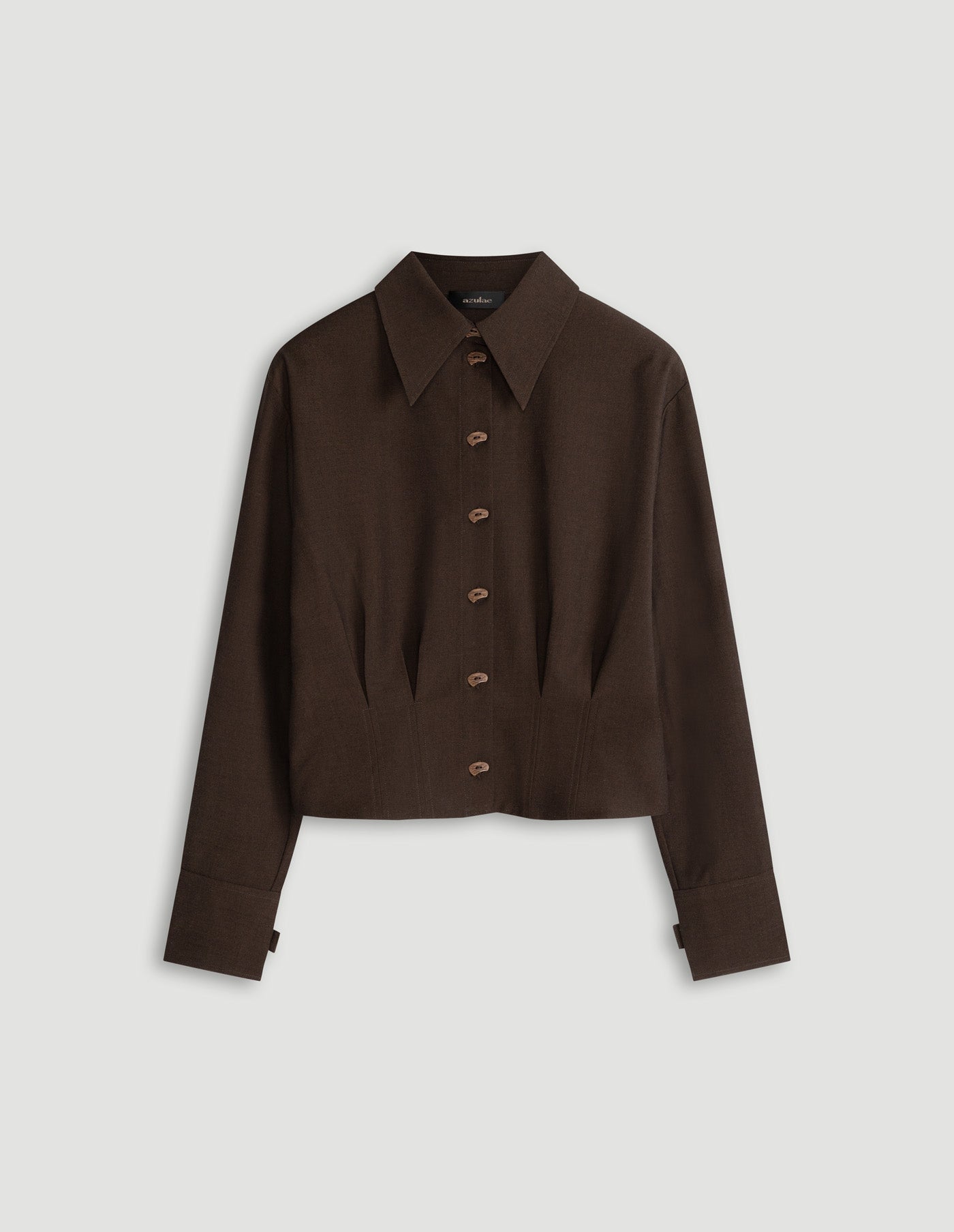 LINA BLOUSE - GANACHE