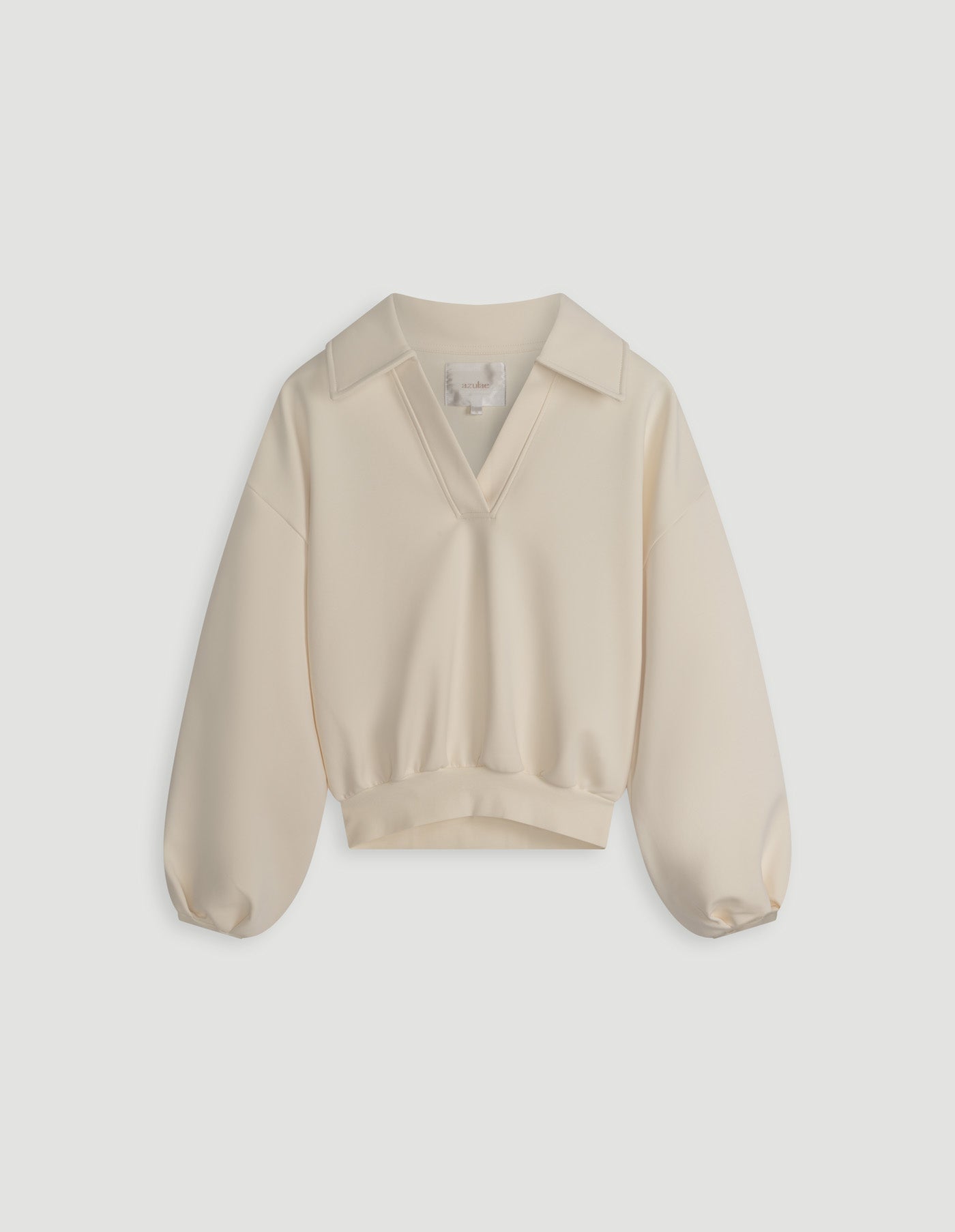 MYLENA POLO SWEATER - SUMMER SAND