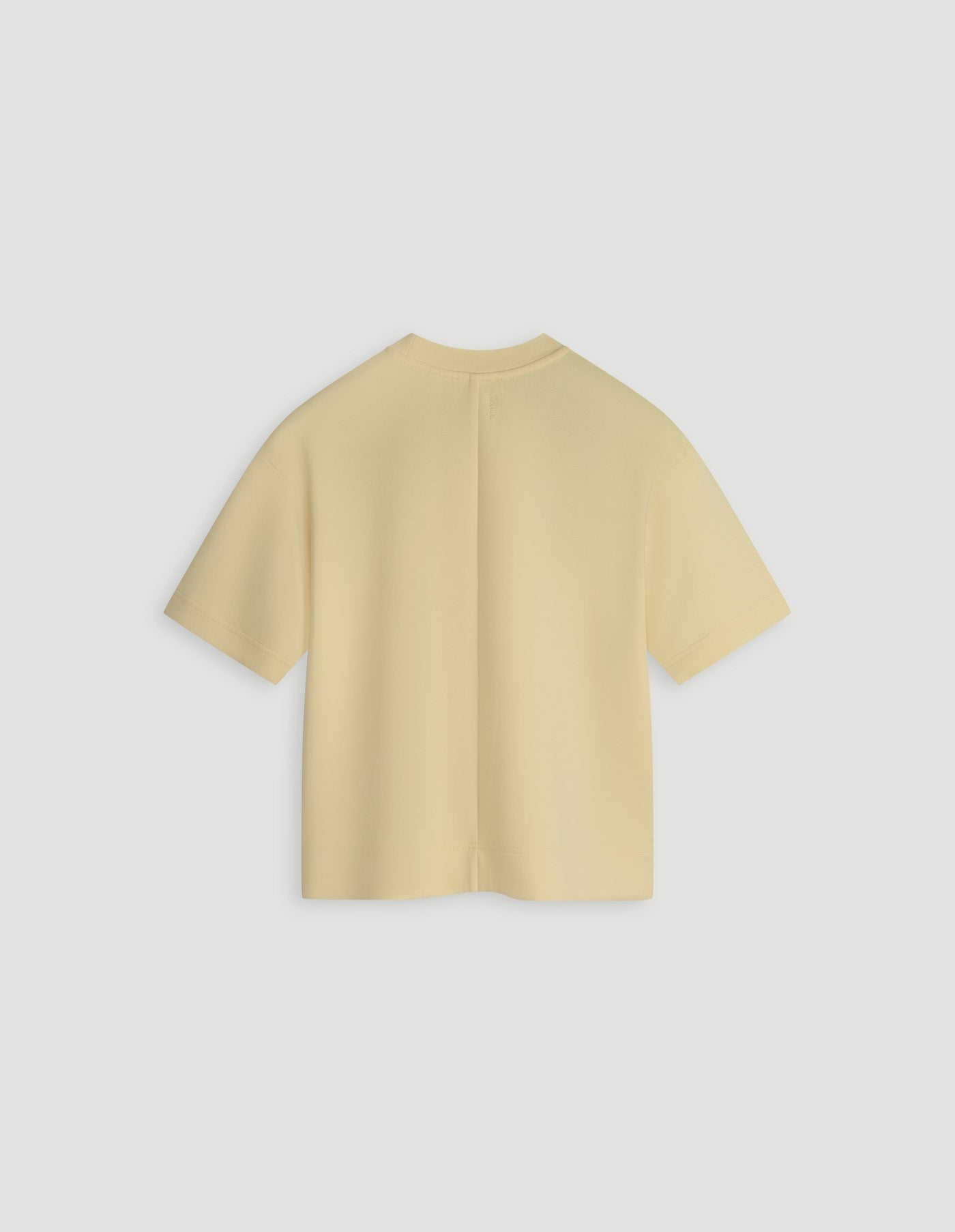RAE T-SHIRT - PASTEL YELLOW
