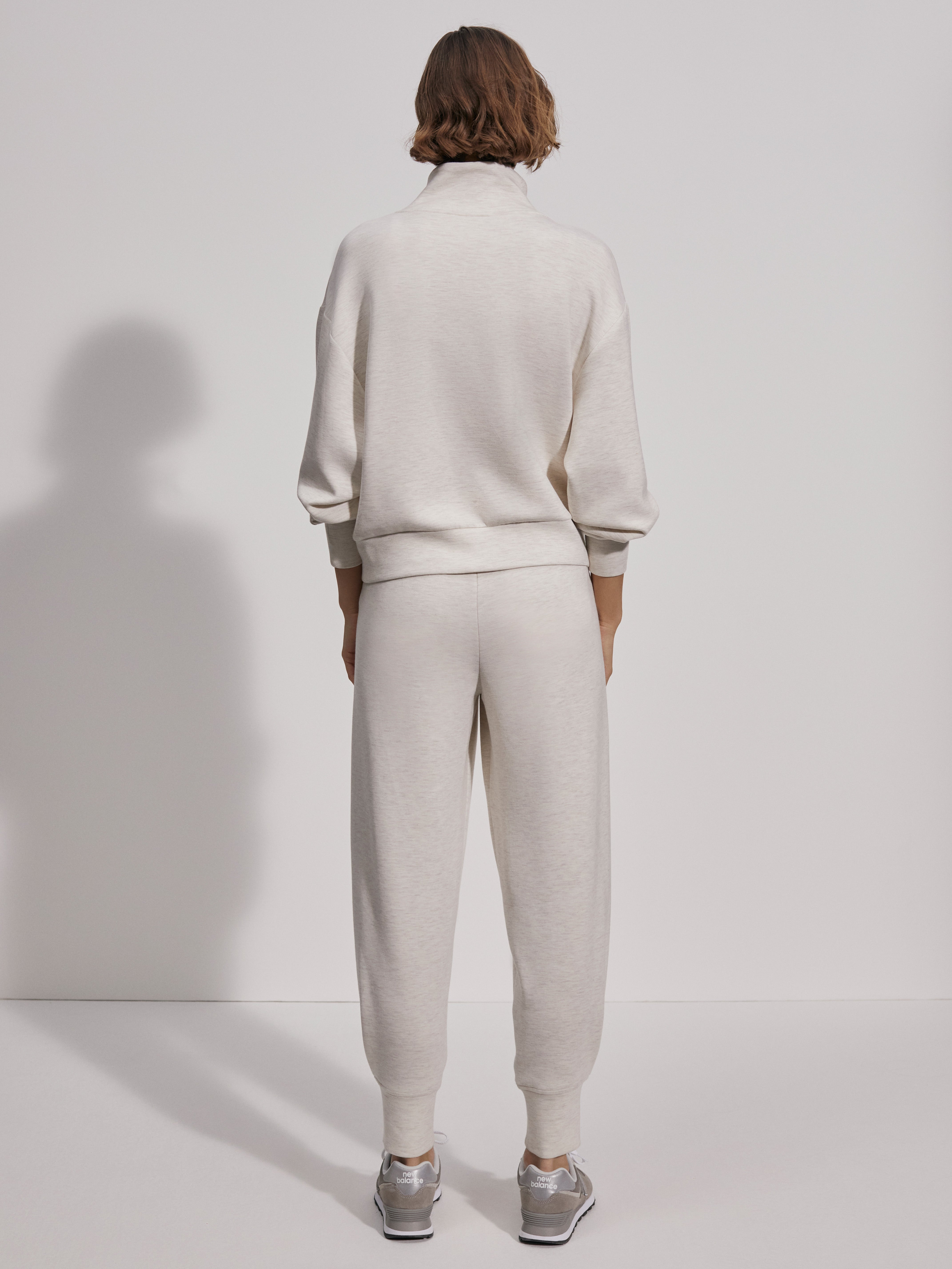 DAVIDSON SWEAT - IVORY MARL
