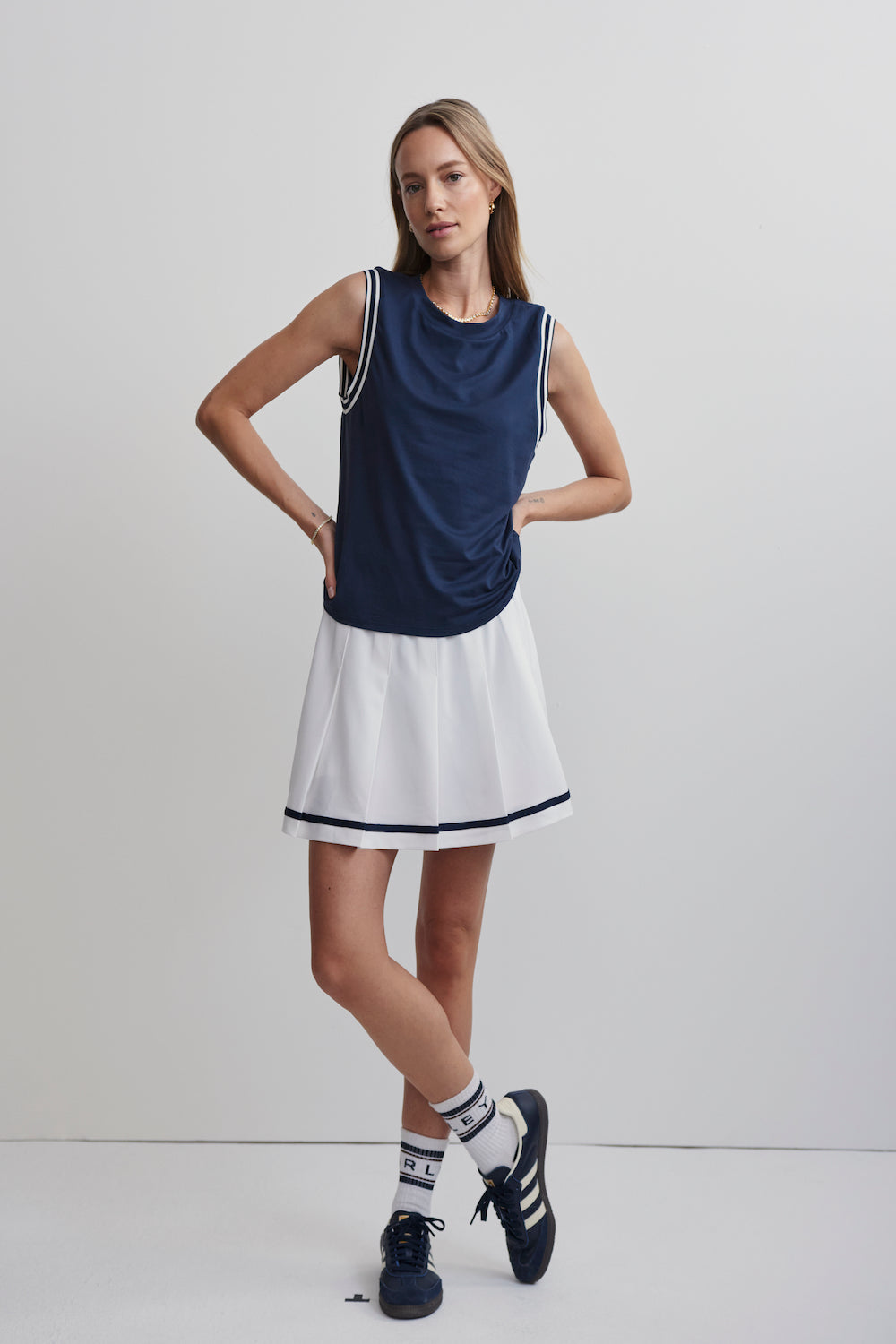 WELLINGS PERFORMANCE TANK - BLUE NIGHTS