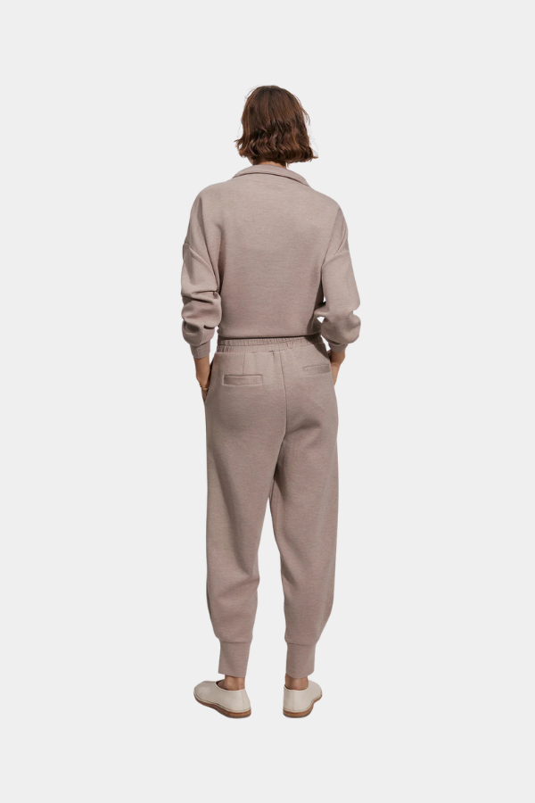 THE RELAXED PANT 27.5 - TAUPE MARL