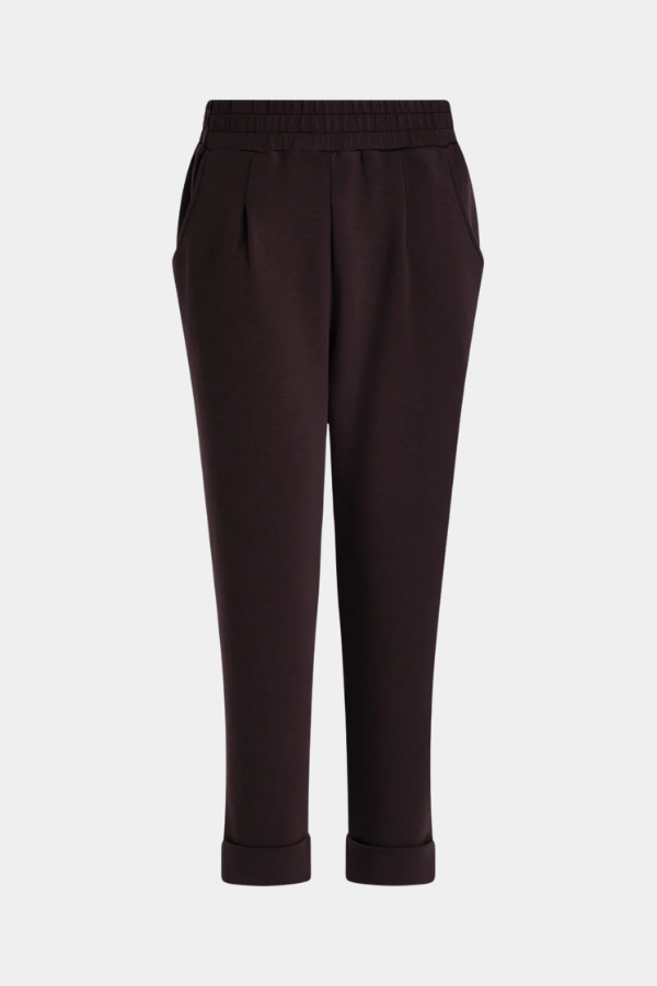 THE ROLLED CUFF PANT 28.5 - COFFEE BEAN