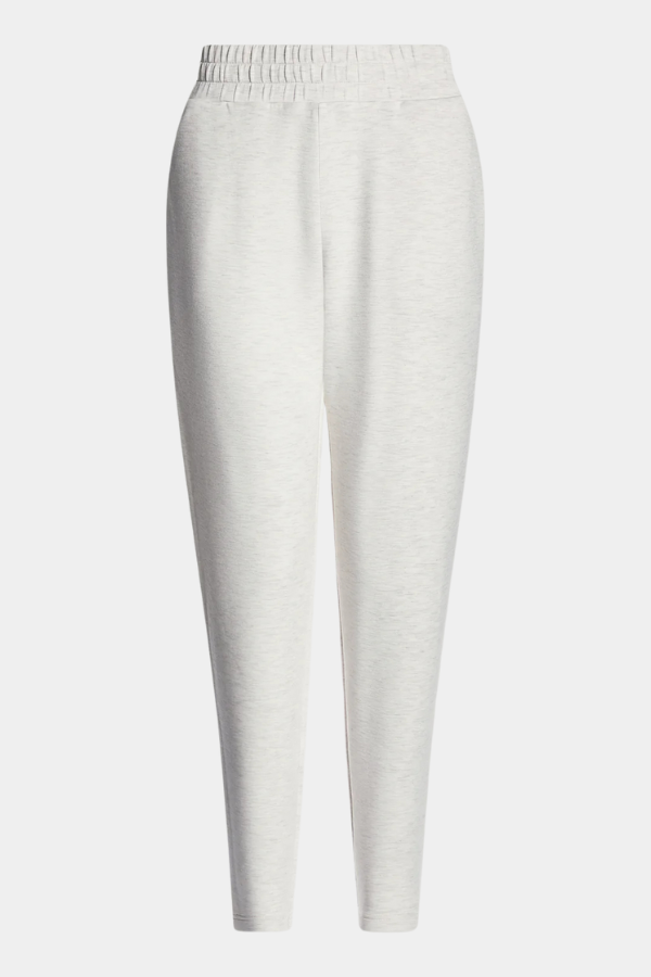 THE SLIM PANT 27.5 - IVORY MARL