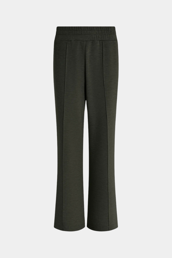 THE WIDE LEG PANT 28 - OLIVE MARL