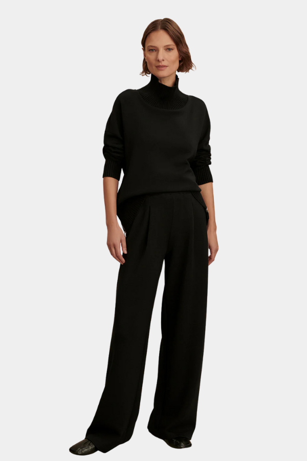 THE EXTRA WIDE LEG PANT 29.5 - BLACK