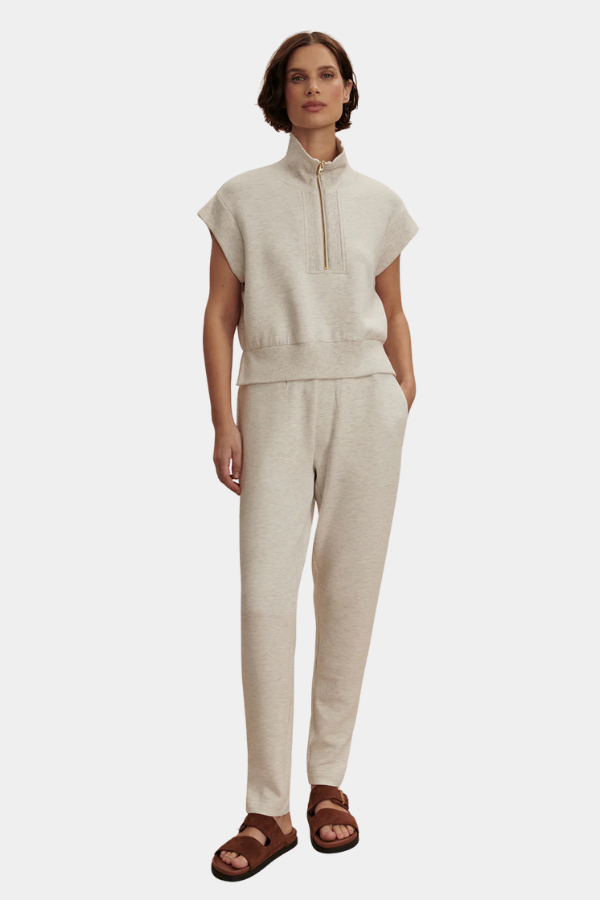 Pantalon Slim IVORY MARL