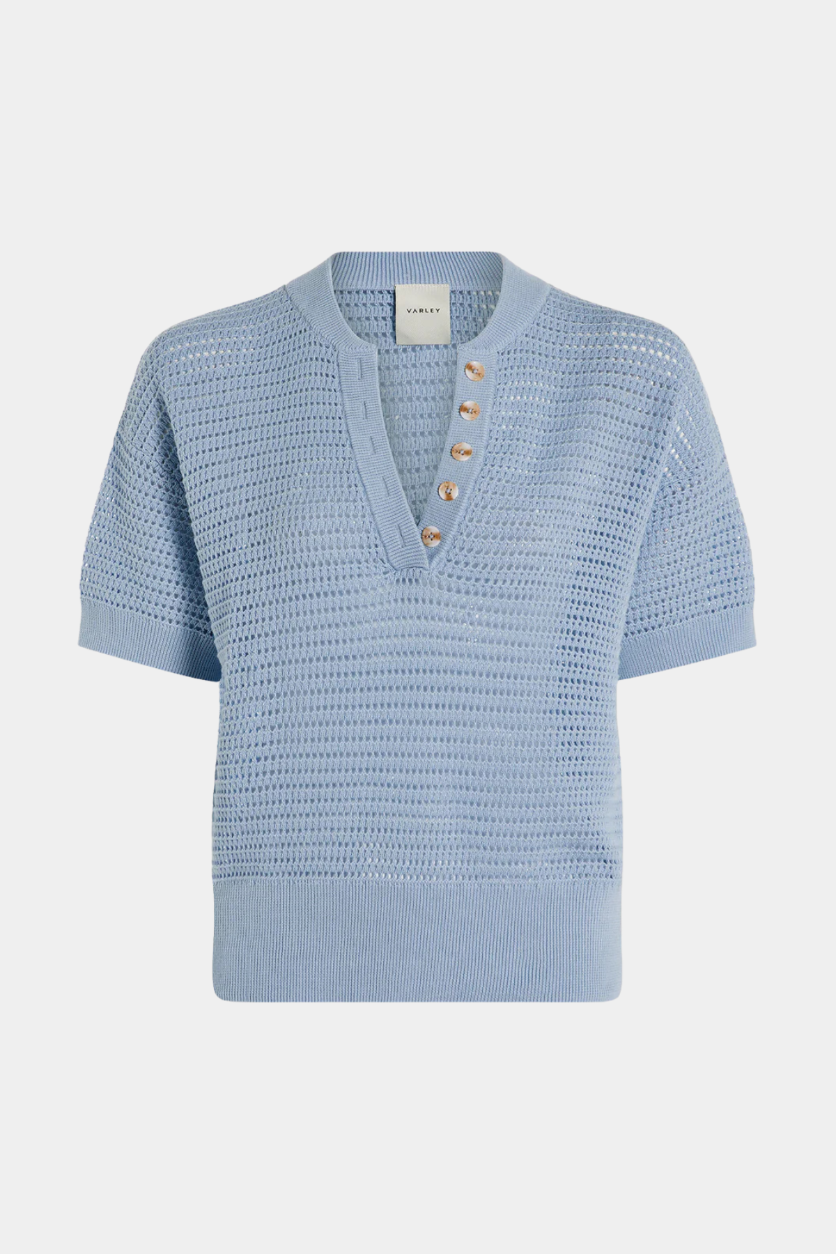 CALLIE KNIT TOP - CASHMERE BLUE