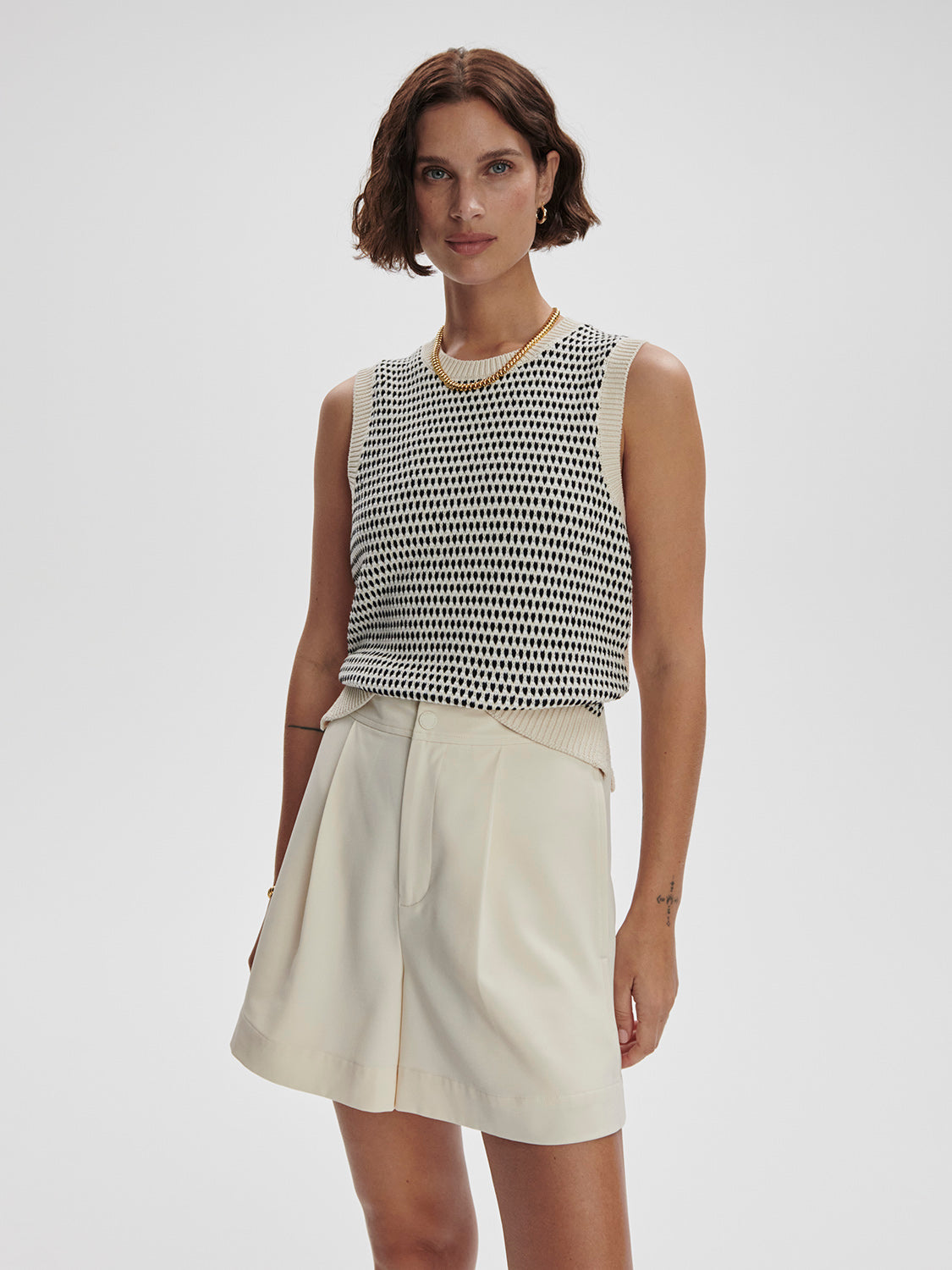 MARIYA EASY PLEAT SHORT 4.5 - BIRCH