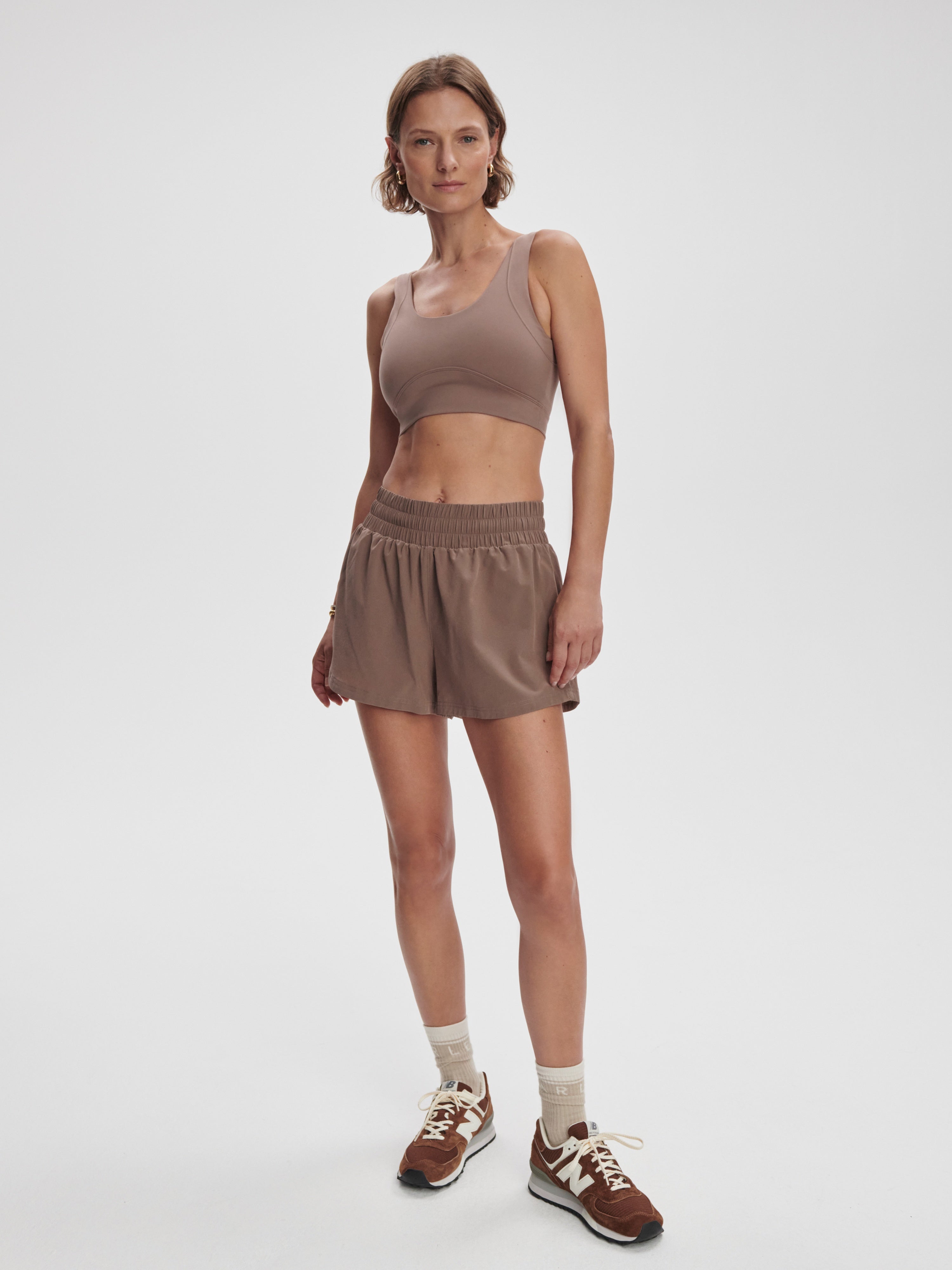 KALLIN RUNNING SHORT 1.5 - DEEP TAUPE